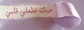 حبك قطعتلي قلبي